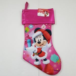 Mini Mouse 16" Disney Sequin Holiday Christmas Stocking